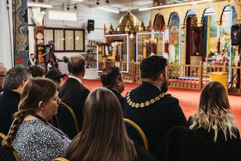 Among guests at the Civic Ceremony